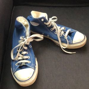 Converse All Stars Blue High Tops
